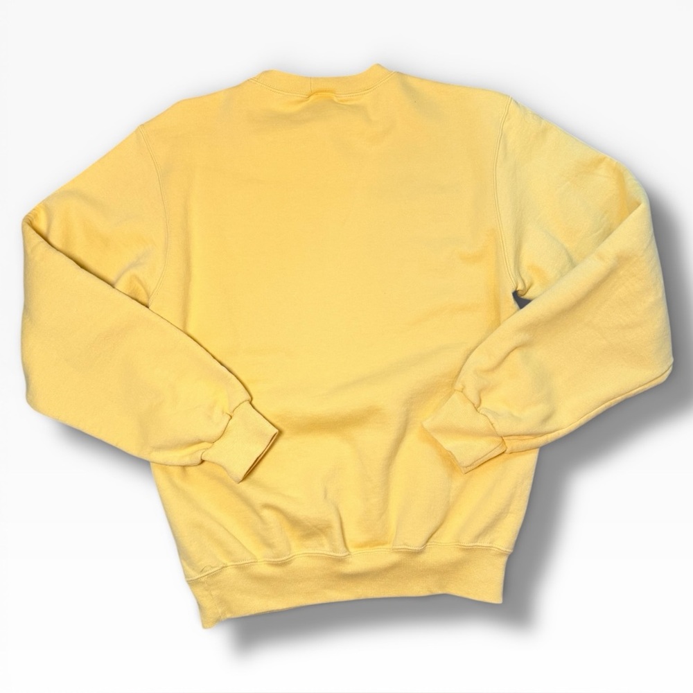 Vintage Champion Purdue Yellow Sweatshirt Crew Neck Loungewear Unisex Size S - Picture 3 of 8